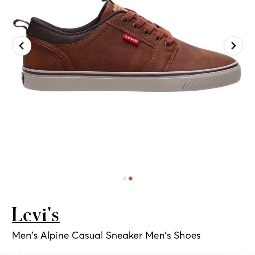 Levi’s Mens Alpine Casual Sneaker
